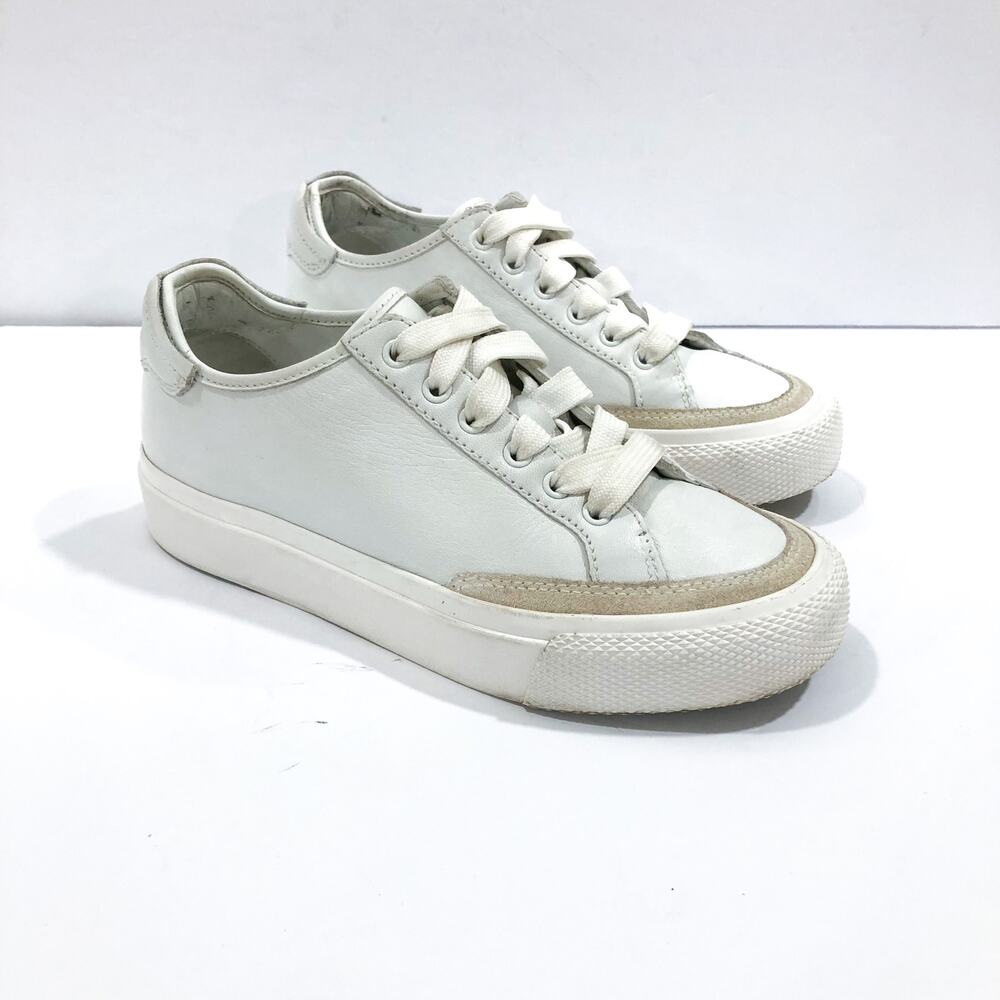 Rag & Bone Army Low-Top Leather Sneakers - Picture 2 of 11